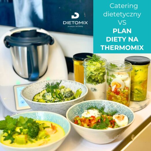 Catering dietetyczny dieta pudełkowa vs gotowy plan diety na Thermomix plusy i minusy