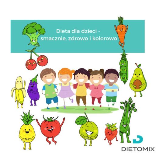 Dieta dla dzieci smacznie zdrowo i kolorowo Dietomix Thermomix