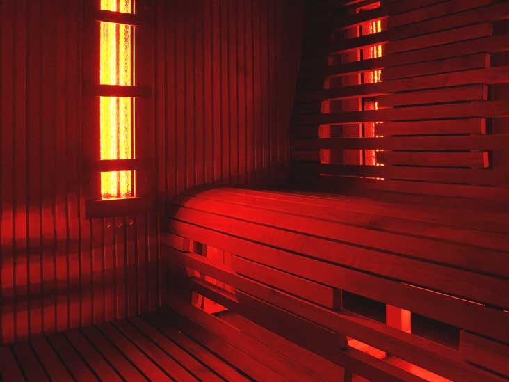 oczyszczaniu organizmu z sauną infrared
