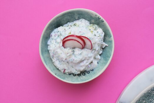 Tzatziki z rzodkiewki przepis na Thermomix