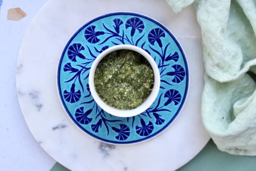 pesto z natki marchewki - przepis na Thermomix Dietomix