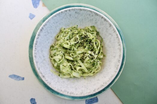 Makaron ryżowy z ziołami - Dietomix przepis na Thermomix