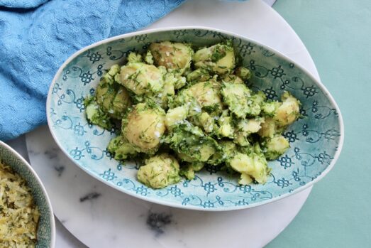 młode ziemniaki z koperkiem - przepis na Thermomix