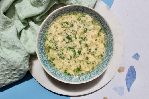 rosół z jajkiem przepis na Thermomix od Dietomix