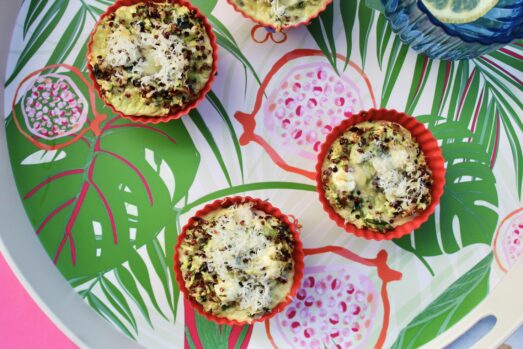 Muffiny jajeczne z komosą ryżową