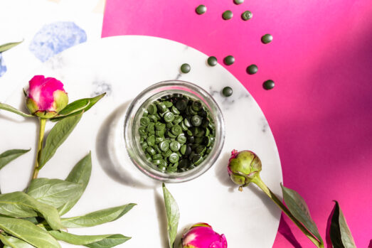 Chlorella drażetki - chlorella pyrenoidosa - Dietomix