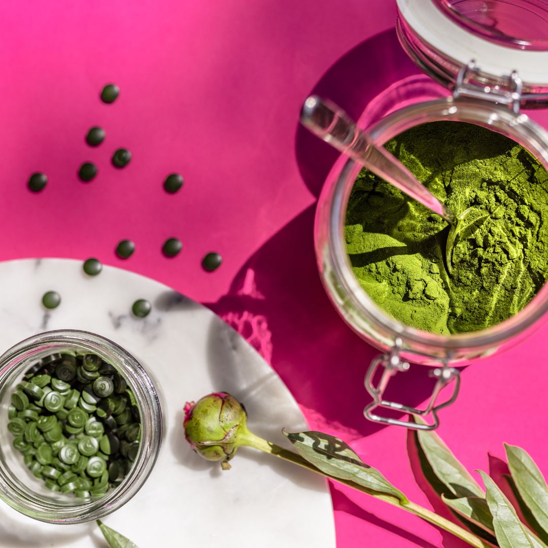 chlorella lub jeczmien - Dietomix