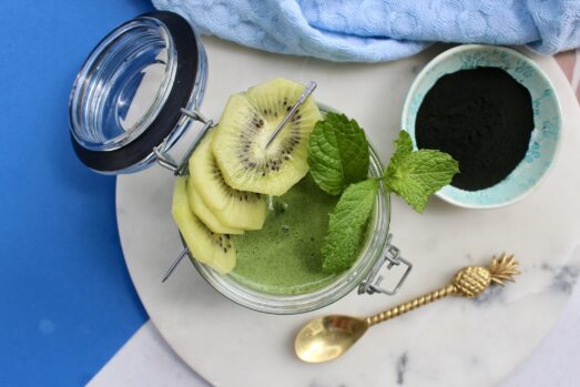 Zielony pudding chia z superfoods - przepis Thermomix dietomix