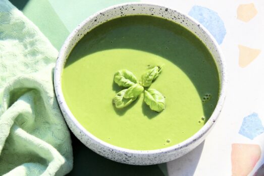 Zupa krem z zielonych warzyw