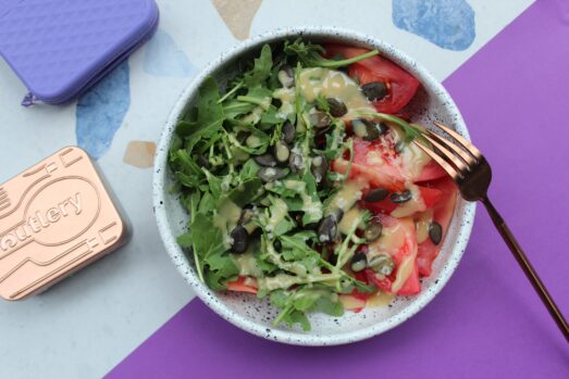 Sałatka z pestkami dynii