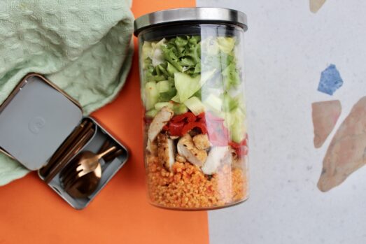 Lunch box z kurczakiem